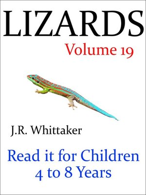 cover image of Lizards (Read it book for Children 4 to 8 years)